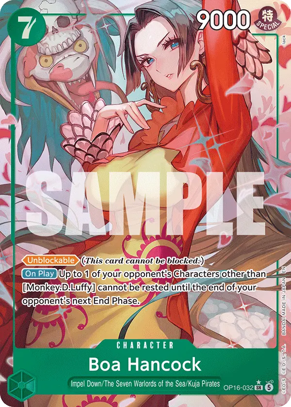 Boa Hancock (Alternate Art) OP16-032, The Time of Battle